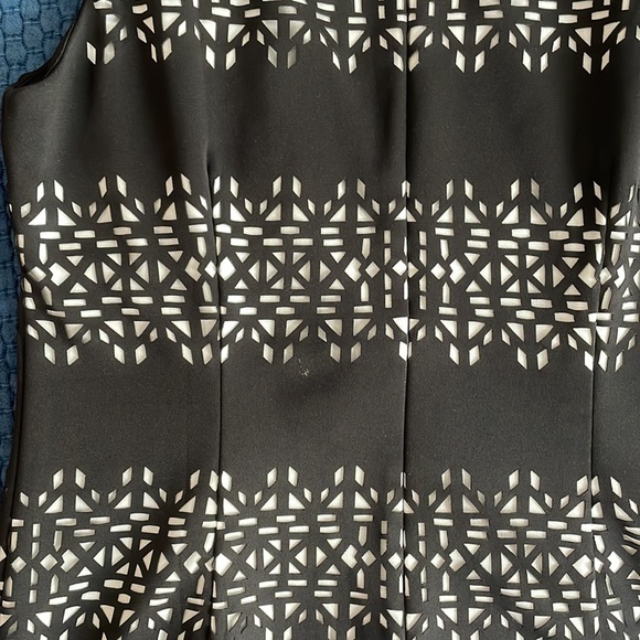 WHBM Laser Cut Dress - Picture 4 of 7